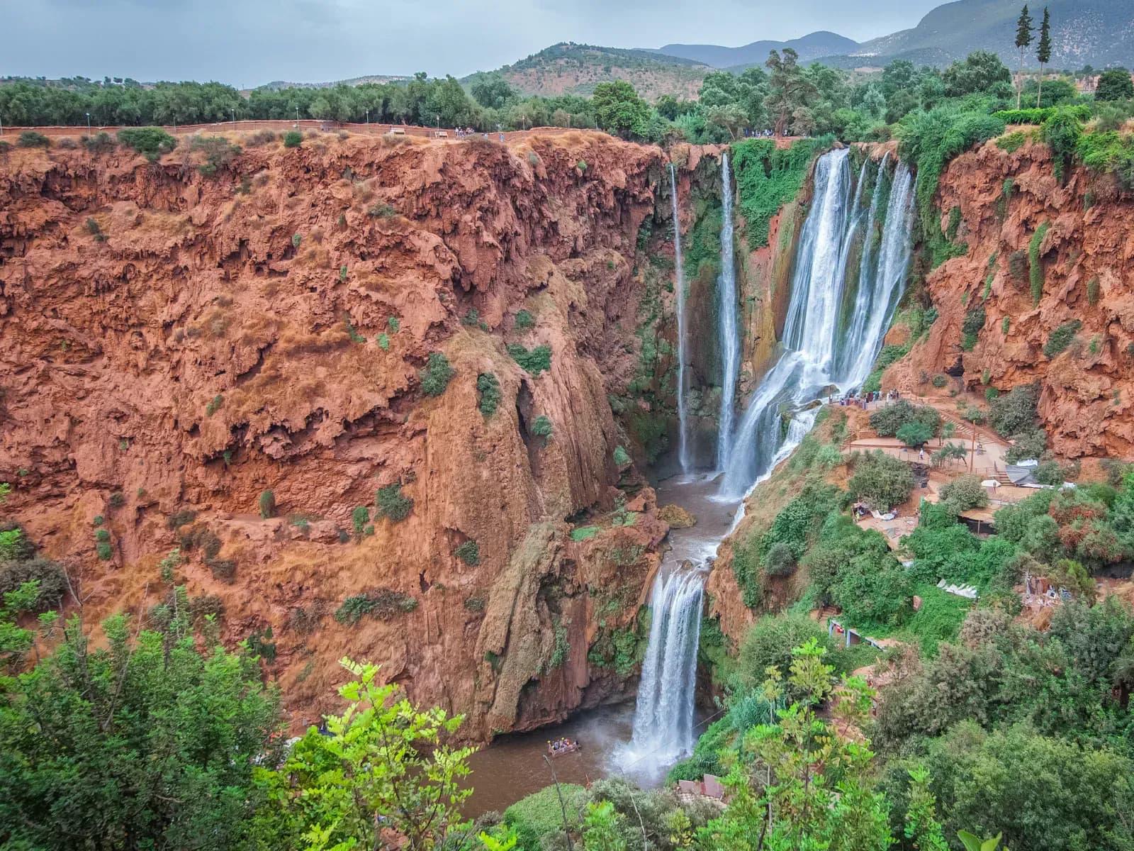 Ouzoud Waterfalls stunning